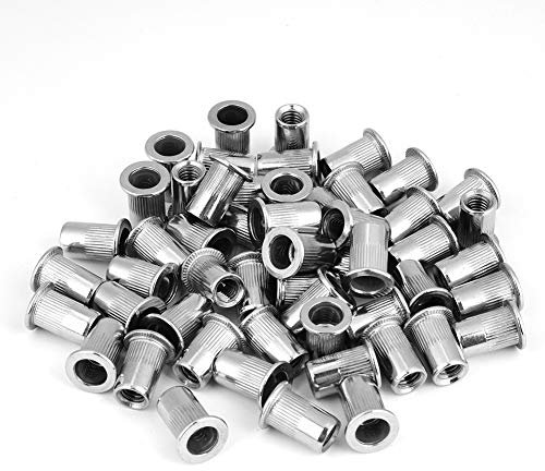 Rivet Nut - Inserts filetés 200pcspcs M3, M4, M5, M6 Inox aveugle Rivet Set