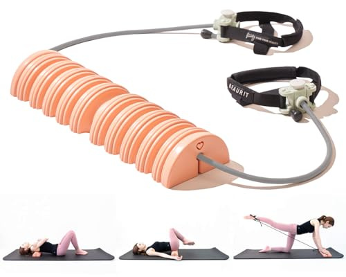 Beaurit Home Pilates Set | Schaumstoffrollenset | Rückenmassagegerät | Massagerolle | Muskelrolle für Bein | Yoga Zubehör | Yoga Roller | Hohe Dichte | Body Roller | Übungsrolle | Körpermassagestift