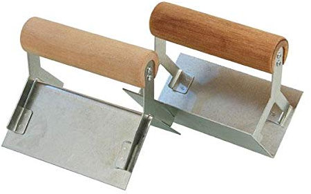 PLASTERING CORNER TROWEL SET 2PC INTERNAL EXTERNAL BUILDERS PLASTERERS TOOL