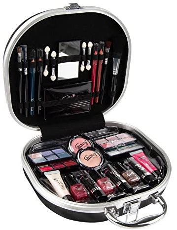 GLOSS ! Make-up-Koffer BEAUTY CASE – Beauty- & Aufbewahrungsset – Geschenkidee für Frauen, Weihnachten, Geburtstag, Valentinstag, Lehrerin, Muttertag - VALISE