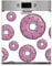 Vinyl für Geschirrspüler Donuts Rosa | verschiedene Größen 70 x 80 cm | robuster und einfacher Aufkleber, dekoratives Profi-Design
