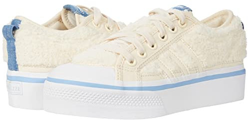 adidas Nizza Platform Wonder White/White/Ambient Sky 6.5 B (M)