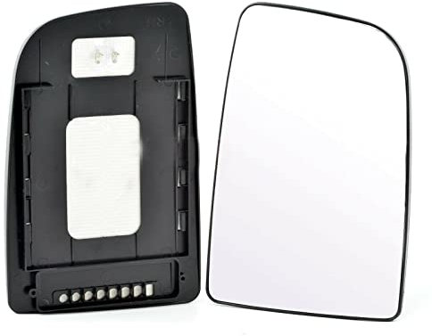 Seintech Door Wing Mirror Upper Large Glass Slide On - Right Driver Side O/S -Vehicle Specific Fit- Vehicle Specific Fit- Compatible fits For Mercedes Sprinter W906 2006-2016