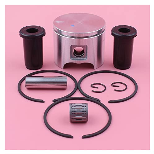 HCOWL 46 mm Kolbenbolzen Sicherungsring AV Buffer Set kompatibel mit Husqvarna 55 55 Rancher Kettensäge Ersatzteil 46 mm x 1,5 mm Ringe Бензопила