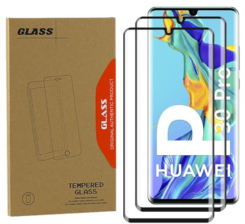 YISPIRIN Vetro Temperato per Huawei P30 Pro, 2 Pezzi Pellicola Protettiva, Anti-Scratch, Facile Installare, HD 9H Hardness Protezione Schermo