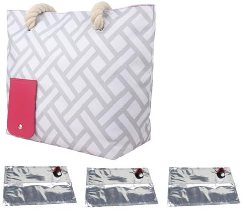 BaoT8YLu Weintasche Mit Zapfhahn, Wein Handtasche Mit Zapfhahn mit 3 Innenblasen, Tasche Mit Zapfhahn, Isolierte Weinkühltasche Mit Griff, Weintasche Strand, Tragbare Weinspendertasche