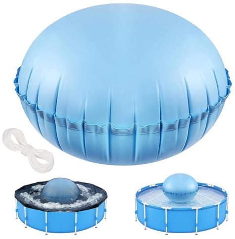 Coussin de Piscine,Coussin de Piscine Hivernage,Oreiller d'air pour Piscine Hors,Coussin Gonflable de Piscine d'hiver,Oreiller de Piscine d'hiver,pour la Plupart des Piscines,Spas,Fontaines