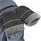 Bighan Handmuffs, Stroller Pram Hand Muff Waterproof Hand Gloves with Extra Thick Fleece for Pram, Buggy, Bike and Trailer - Grey