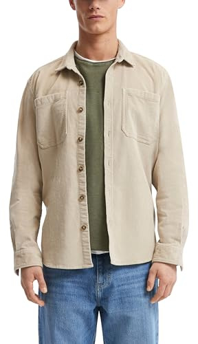 QS Overshirt aus Cord mit aufgestetzten Taschen