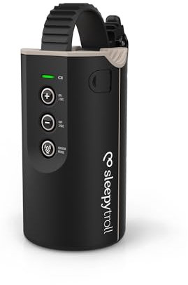 Sleepytroll Babywippe Gen2 | Wiederaufladbare Wippe mit Bewegungs- & Soundsensoren, App-Steuerung, 3-Stunden-Schaukeln, 12h Akkulaufzeit, CE- & FCC-zertifiziert, wasserabweisend, Skandinavisches