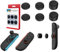 6 in 1 Silicone Analogue Thumbstick Grip Caps for Nintendo Switch 2 Pro Joy Con, Thumb Grip Stick Joystick Extender Handle Keycap High-Rise Case