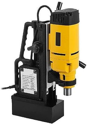 YQVEOT 1200 W magnetische Bohrmaschine 23 mm langweilig MB-23 elektrische Tisch-Gewindebohrmaschine for den Stahlbau zum Arbeiten