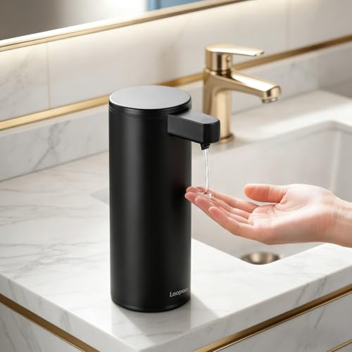 Distributeur de Savon Liquide Automatique: Acier Inoxydable sans Contact