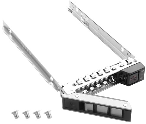 YAODHAOD 2,5 Zoll Festplatten Rahmen für Dell PowerEdge R740 R740xd R640 R540 R440 R340 R840 R940, 14 Generation DXD9H Tray Caddy mit 4 Schrauben