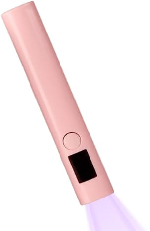 UV Light for Gel Nails - Portable Gel Curing Light 250mAh Lightweight Fingernail Hardener Device, Multifuncional Setting Machine, Rechargeable Beauty Instrument | Fast Salon Finishing,