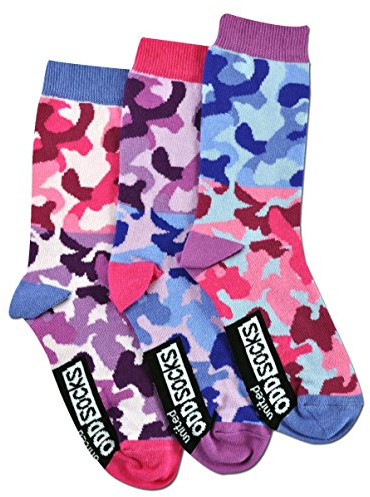 United Oddsocks Girl's 3 X Oddsocks