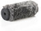 Movo WS-G300 Pelzig-Starrer Windschutz für Mikrofone, 18-23mm im Durchmesser und bis zu 30cm (11.8) lang - dunkelgrau