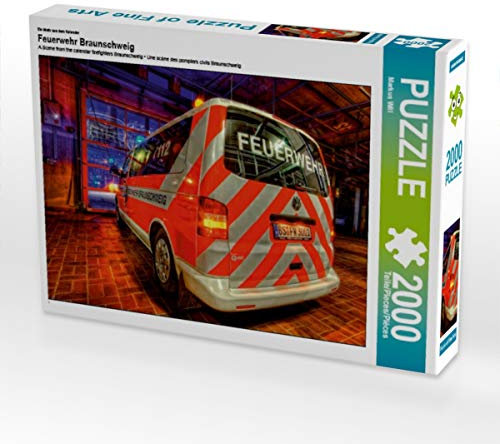 CALVENDO Puzzle EIN Motiv aus dem Kalender Feuerwehr Braunschweig 2000 Teile Puzzle quer | 2000 Teile Lege-Größe 90 x 67 cm Foto-Puzzle für glückliche Stunden