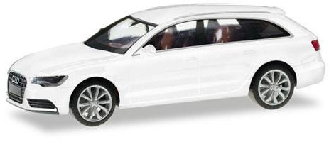 herpa 034883-004 Audi A6 Avant, gletscherweiß metallic