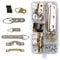 TIMESETL 68pezzo Gancio per Foto Ganci Appendi Quadri Gancio per Cornice Viti Heavy Duty Kit Gancio per Cornice per Cornici nell'ufficio della Casa