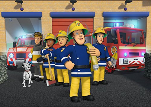 Feuerwehrmann Sam Tapete Aufkleber Kids Schlafzimmer Jungen M?dchen Art Wand Wandbild Tapete Gr??e L