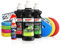 SONAX PROFILINE Auto Politur Set: FS 05-04 + SP 06-02 + NP 03-06 + 3X Royal Pads AIR für 125mm Stützteller+ ChemicaWorkz Edgeless Soft Touch Premium Mikrofaser Poliertuch 500GSM | 7-teiliges Sparset