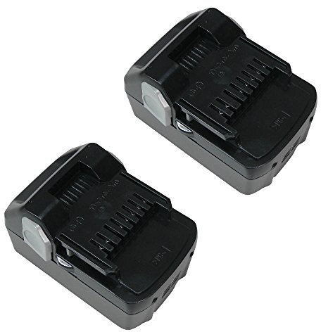 2X Trade-Shop Premium Li-Ion Akku 18V/4000mAh ersetzt Hitachi BSL1815X BSL1830 BSL1840 für NP18 R18 RB18 UB18 UC18 UF18 WF18 WH18 WM18 WR18