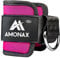 Amonax Ankle Strap for Cable Machines (1 & 2 pieces) - Ankle Cuff Cable Machine Attachments, Gym Ankle Strap Cable Attachment for Training and Workout at Home and Gym (1 Piece - Pink)