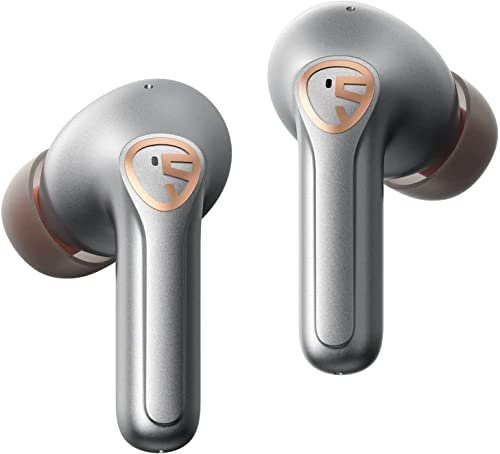 SoundPEATS H2 Hybrid Dual Driver Bluetooth Kopfhörer mit Knowles Balanced Armature Driver und aptX Adaptive, QCC3040 Bluetooth 5.2 Stereo-Ohrhörer mit 4 Mikrofon, CVC 8.0, TrueWireless Mirroring