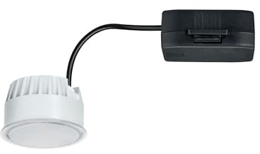Paulmann 93070 Nova LED Einbauleuchte Modul 3-Step-Dim Coin rund 50mm 6W 470lm 230V 2700K Satin rund dimmbar Deckenspot Kunststoff