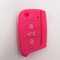 WSWJDW Porte-clés en Silicone Porte-clés de Voiture Porte-clés Porte-clés Porte-clés, Convient pour VW Polo Golf 7 MK7 pour Skoda Octavia Combi A7 Seat Leon Lbiza Cuptra, Rose