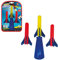 Paul Günther 1557 Rocket Game Mini Hand Pump Rocket, Includes 3 Foam Rockets, Rockets Fly Up to 10 Metres, for Children from 4 Years