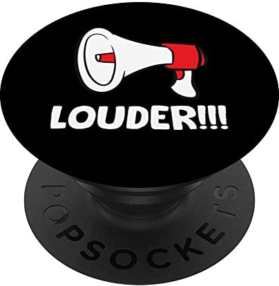 Megafon / Megaphone - Louder PopSockets mit austauschbarem PopGrip