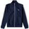 Fred Perry Taped Track Jacket Carbon Blue, blau (Carbon Blue), XL