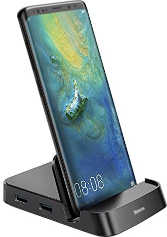 7 in 1 USB Typ C Hub Dockingstation USB-C auf HDMI USB 3.0 HUB SD TF Karte PD Adapter