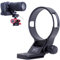 iShoot Metall-Stativ-Halterungsring, Objektivkragen, kompatibel mit Canon RF 100–400 mm f/5.6–8 IS USM, Objektivstützhalterung, Unterseite ist Arca-Swiss Fit Schnellwechselplatte Schwalbenschwanznut