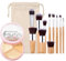 FantasyDay 3 Farben Langanhaltender Hohe Deckkraft Abdeckstift Gesicht Concealer Color Corrector Correcting Full Coverage Concealer Palette Contour Beauty mit Applikator und 11 Stück Makeup Pinsel