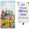 Fadaing Personalisiert Strandtuch mit Namen Foto Strandtuch, 90x180 cm Personalisiertes Handtuch Badetuch Mit Namen Groß 100x200cm Microfaser Strandtücher Für Fitness Reisen (100 x 200 cm,1)