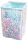 Uoocg Quadratisch Stiftehalter Kinder Durchsichtig Acryl Stifteköcher Stiftständer Schreibtisch Organizer Mädchen Jungen für Büro Schule Zuhause (blau)