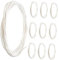 BESTonZON Universal-gitarrensaiten 10er-pack Nylon-folk-gitarrensaiten Ersatzsaiten Versilberte Beschichtung für Gitarrenzubehör