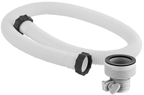 Tuyau Rechange Pour Filtre Piscine, Tuyaux De Rechange Pour Pompe De Piscine, Diamètre 38 Mm, Tuyau Pompe Piscine, Tuyau Pour Pompe, Tuyau Piscine Accessoires Piscine Pour Filtres À Sable