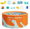 Piscina pieghevole per bambini, Piscina pieghevole | Piscina per bambini pieghevole non gonfiabile,Piscina portatile per esterni, interni, cortile, giardino, balcone, spiaggia