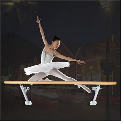 Verstellbare Ballettstange, Tanz, Übungsraum, Hilfsmittel und Heim-Mobile Beinpresse Tanzstudio – Treppenhandlauf