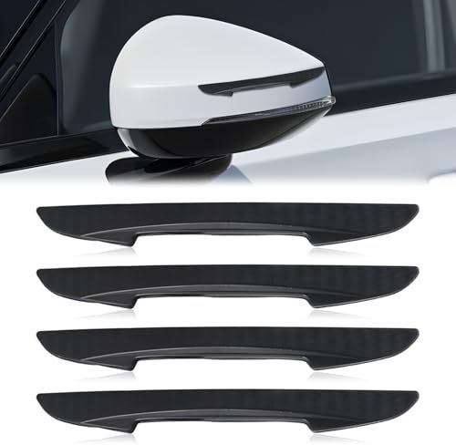 4PCS Car Door Edge Protector, Black Anti-collision Strips, Edge Trim Car Door Protector, Universal Vehicle Edge Guard Strip, for Door Edges, Rear View Mirrors, Bumper