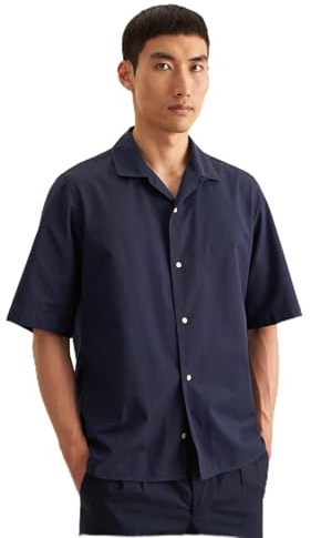 Seidensticker Herren Casual Hemd Regular 1/2 Reverskragen 100% Baumwolle