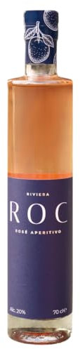 ROC Rose Aperitivo | Enjoy as a Classic Spritz or on the Rocks |Crafted from Italian Rose Wine & Infused With Fresh Herbs & Citrus | Notes of Grapefruit, Orange, Lime & Lemon | 20% ABV, 70cl