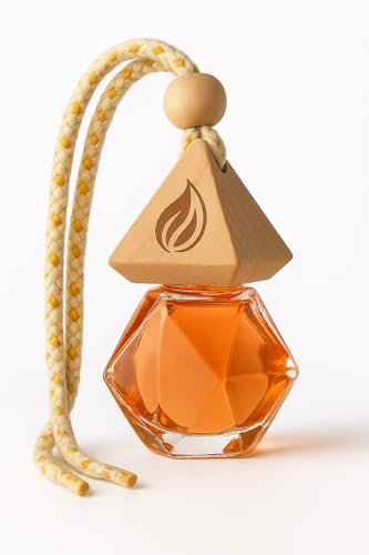 Ergo Dream Auto Duft Lufterfrischer | Duftbaum Clip Diffusor | Autoparfüm gegen Gerüche | Innenraum Duftspender | Langanhaltender Autoduft 10ml (Pfirsich)