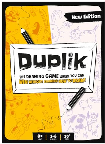 Asmodee | Duplik | Family Party Game | Ages 8+ | 3-6 Players | 45 Minutes Playing Time | Ages 8+ | 3-6 Players | 45 Minutes Playing Time