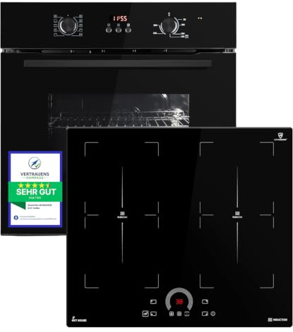 KKT KOLBE Herdset SET8005FBIH594FZ, Backofen und Induktionskochfeld