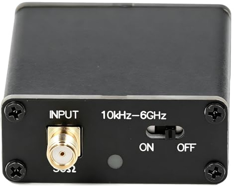 Ultra-Rauscharmer HF-Verstärker, Breitband-Lna (10 Khz–6 Ghz) Mit 20 Db Hoher Verstärkung Und +35 Dbm Ip3, Hf-Signalverstärker, Für Amateurfunk, Fm-Empfänger, Kabelfernsehen – Sma-Anschluss